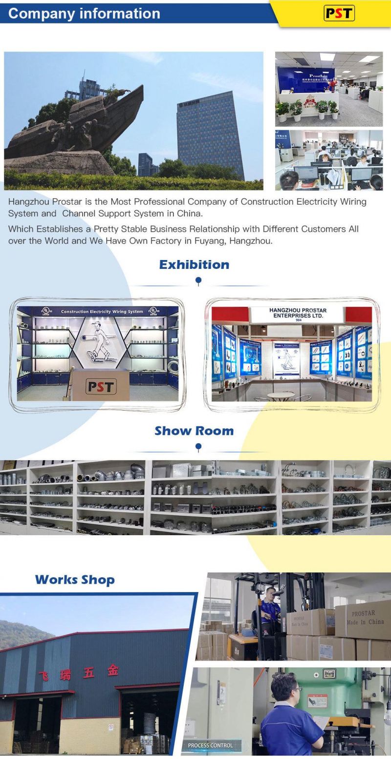 Electrical Galvanized Z Shape Fittings for Channel General Fittings