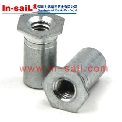 So4 M3-M5 Thru-Hole Threaded Standoffs for Installation Into Stainless Steel