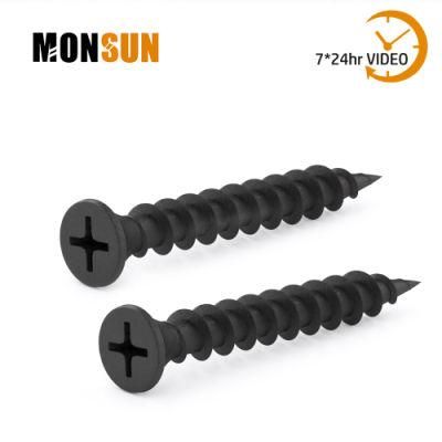 Black Phosphate Coarse Thread Phillips Drive Bugle Head Laminating Screw/Heavy Duty Drywall Screws