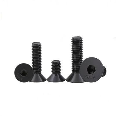 Carbon Steel Hex Socket Flat Head Screws