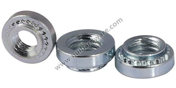 Self-Clinching Nuts with Environmental Blue Zinc