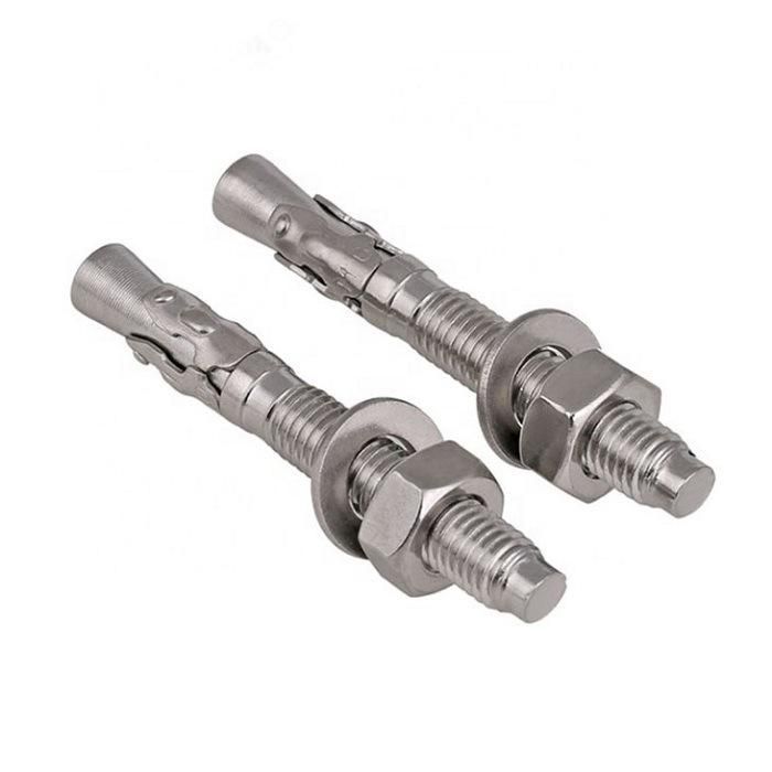 Stainless Steel Wedge Anchor, Expansion Bolt for Concrete Walls