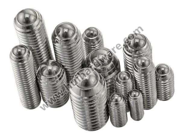 Stainless Steel A2-70 Socket Spring Plunger Ball Point Set Screws