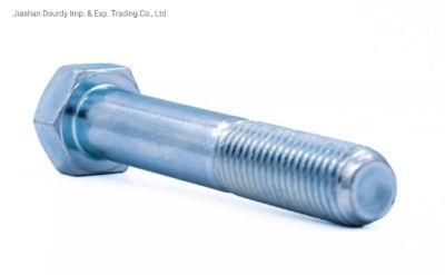 High Quality Bolts Metric Steel Hot DIP Galvanized M4-M36 Class 4.8 DIN931 Fasteners Bolts Hexagon Head Bolts