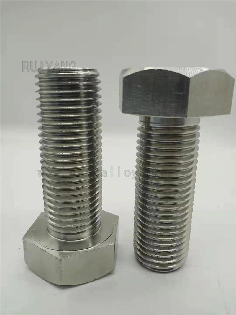 DIN933 Hex Bolts in Stainless Steel Fastener and M10*25 Tc4 Ti Screws