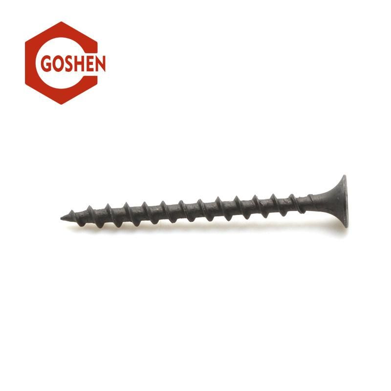 8# Carbon Steel Black Phosphating Drywall Screws