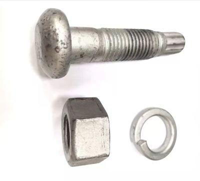 HDG/Dacromet Grade 10.9 M24 En14399-10 Tension Control Bolt Carbon Steel 42CrMo/B7