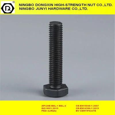 Full Thread Black Fastener 10.9 Hex DIN933 Head Bolt