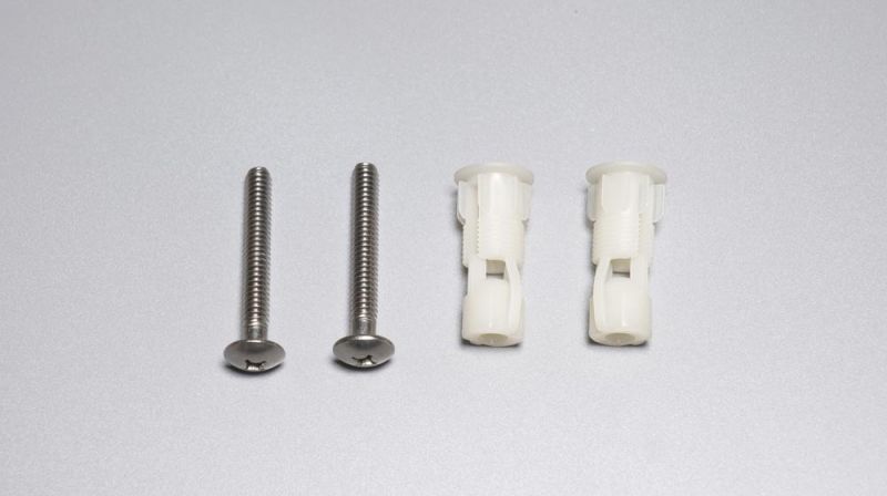 Toilet Cover Plastic Nylon SS304 Connecting Bolt