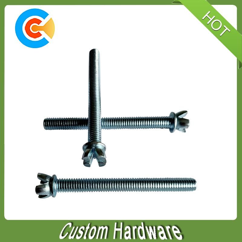 Custom Hardware Carbon Steel Galvanized Special-Shaped Head Screws