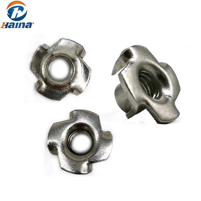 DIN 1624 Stainless Steel Tee Nut Four Claws Nuts T Nuts