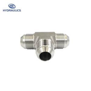 Male Jic Union Fitting/Stainless Steel Tee/Hydraulic Fitting