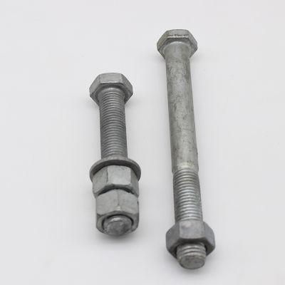 DIN960 DIN961 Hex Bolt with HDG