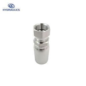Stainless Steel Hy Series Coupling Fitting Jic Female Hydeualic Hose Pipe Fitting