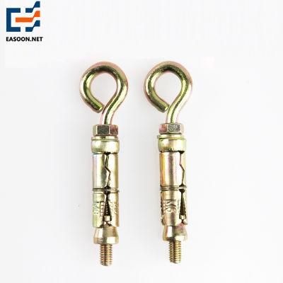 Stainless Steel Sleeve Eye Bolt Expansion Anchor Bolt Galvanized Steel Expansion Sleeve Anchor Bolt with Lifting Eye Nuts