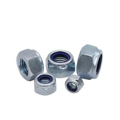 DIN 985 Stainless Steel 304 Hex Nylon Lock Nut Bolt and Nut