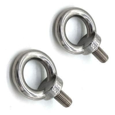 High Precision Heavy Load M5-M30 Stainless Steel DIN580 Concrete Lifting Eye Bolts