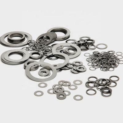 DIN125 Customized Stainless Steel Spring SS304 SS316 Ss201 Flat Shim Washers