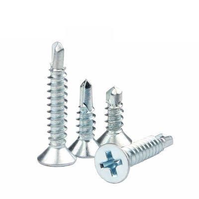 Import in China Blue and White Countersank Head Screw