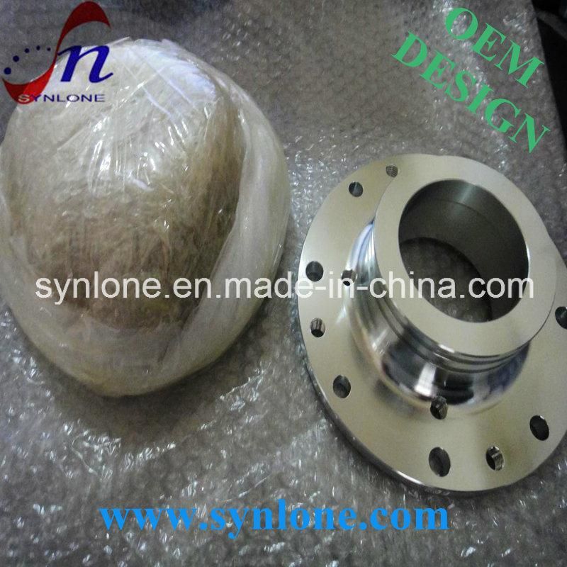 White Zinc Plated Steel Flangefor Machine Parts