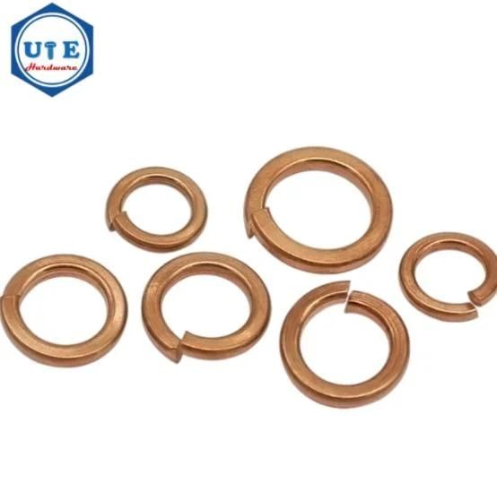 DIN127 Brass Spring Washer Bronze Copper Brass Split Spring Lock Washer M2.5 M3 M4 M5 M6 M8 M10 M12 M16 M18 M20 M24 M25 M27