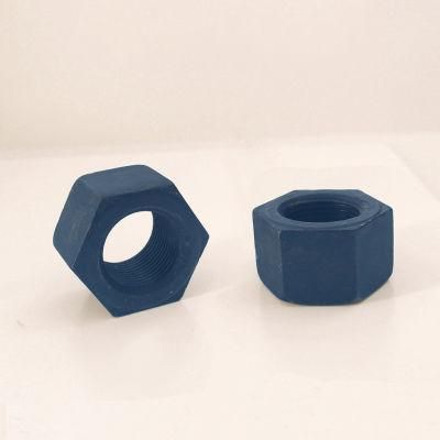 DIN934 Hex Nut Hex Head Nut 2h Carbon Steel Black Oxide Galvanized