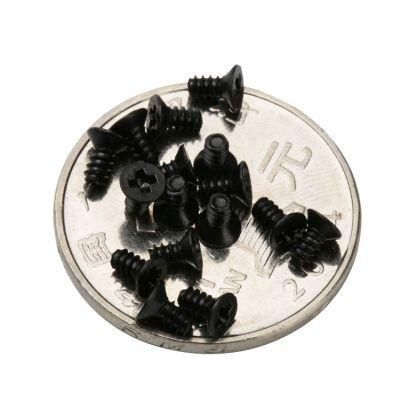 Mini Black Oxide Flat Countersunk Corss Phillips Self Tapping Screws