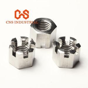 Stainless Steel Hexagon Slotted and Castle Nuts/Slotted Nut