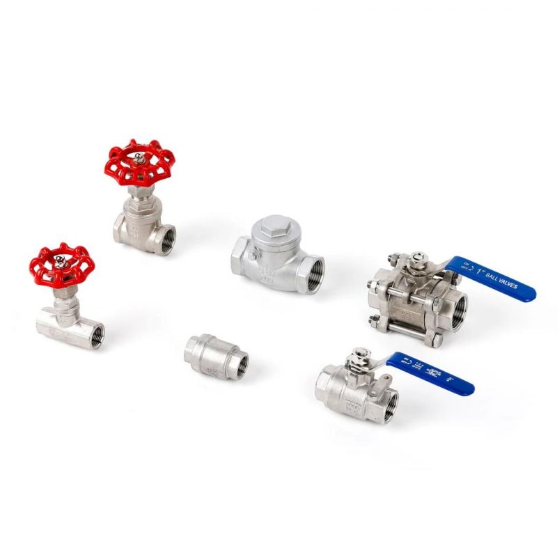 High Quality Standard Industry Stainless Steel Thread Wog Check Valve