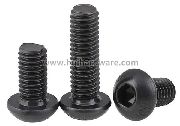 Grade10.9 Button Head Hex Socket Head Machine Screws M3 M4 M5