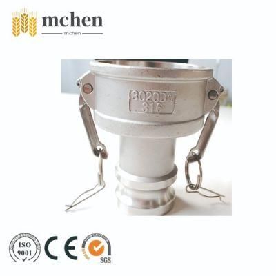 High Quality DIN Camlock Coupling with Female Coupler X Smooth Hose Shank
