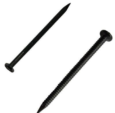 Black Annular Ring Roofing Nail