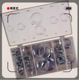 Automotive Hose Clamps Assortment Kit