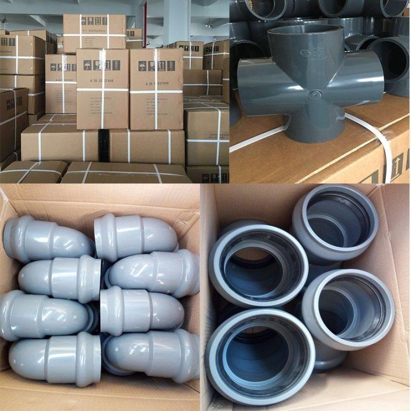 110mm 315mm DIN Pn16 PVC Pipe Fitting Van Stone Flange for Water Supply