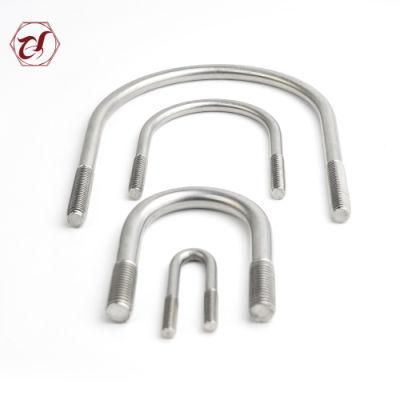 Common Full Thread Stainless Steel 304 Nut U Bolt