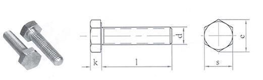 High Strength DIN933 Hexagon Bolt