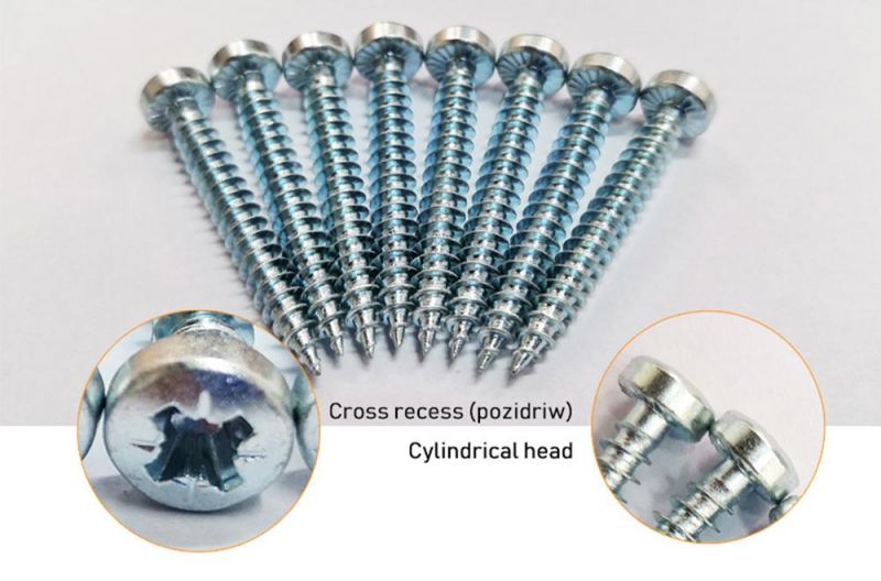 Cylinder Head with 18 Teeth for Serration Particleboard Screws