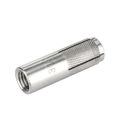 SS304 SS316 M6 Internal Forced Expansion Bolt Drop in Expansion Anchor