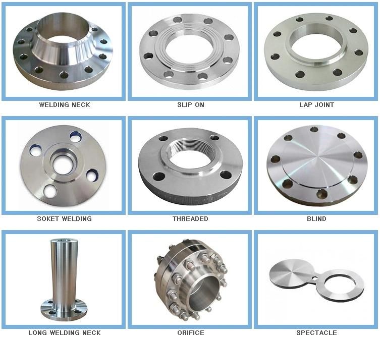 PE Coating ASTM A350 Lf2 Flat Face Blind Flange