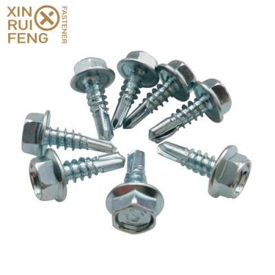 #6/#8/#10 Hexagonal Head Wood Screw Drill Point Self Drilling Nail