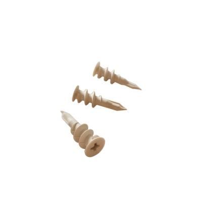 Durable White Self-Drill Plastic Drywall Anchor