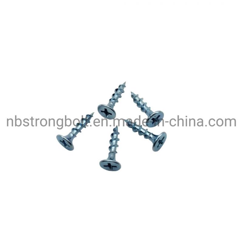 Phil Bugle HD Coarse Thread Drywall Screw Zinc Plated #6X2"