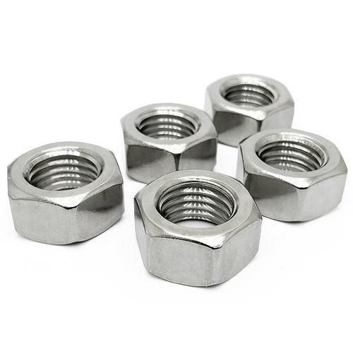 M3-M100 Hex Nut, Customized Stainless Steel SS304 SS316 2205 Hex Nut DIN934 Chinese Bolt and Nut Manufacturer Bolt Screw