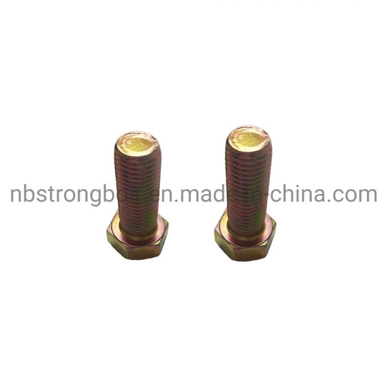 DIN933 Screw Hex Bolt Cl. 8.8 with Zinc Plated