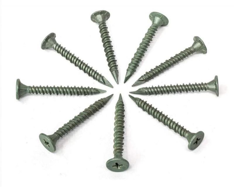 pH #2 Drive Flat Head Hi-Lo Thread Concrete Screws for Masonry