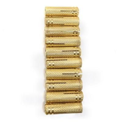 China Yellow Zinc Expansion Bolts Steel Drop in Anchor Concrete Anchor