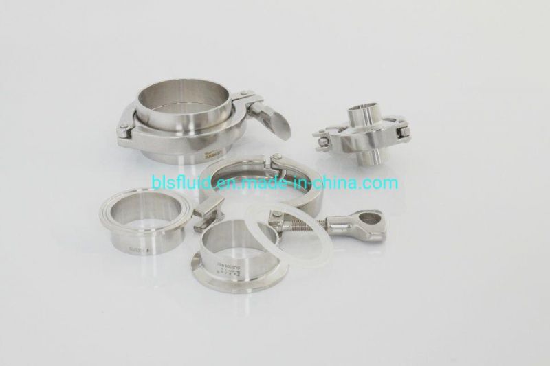 Ferrule Fitting Sanitary Stainless Steel Pipe Clamp