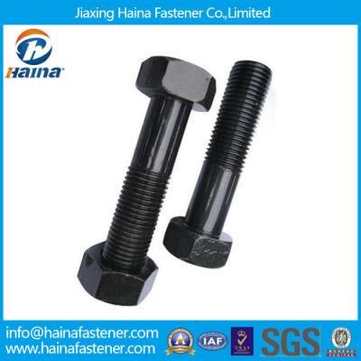 10.9grade 12.9class High Strength Carbon-Steel Black Hex Bolt with Nuts