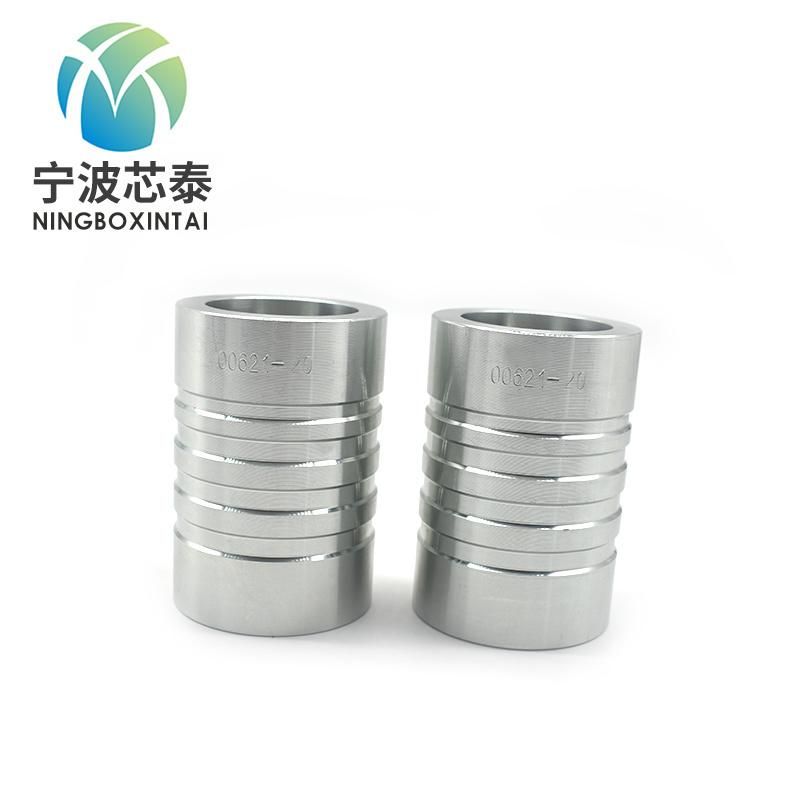 00621 Hydraulic Ferrule for SAE R13 R15 Rubber Hose Hydraulic Hose Ferrule Hydraulic Hose Fitting Ferrule for SAE 100r1 / R2 Rubber Hose