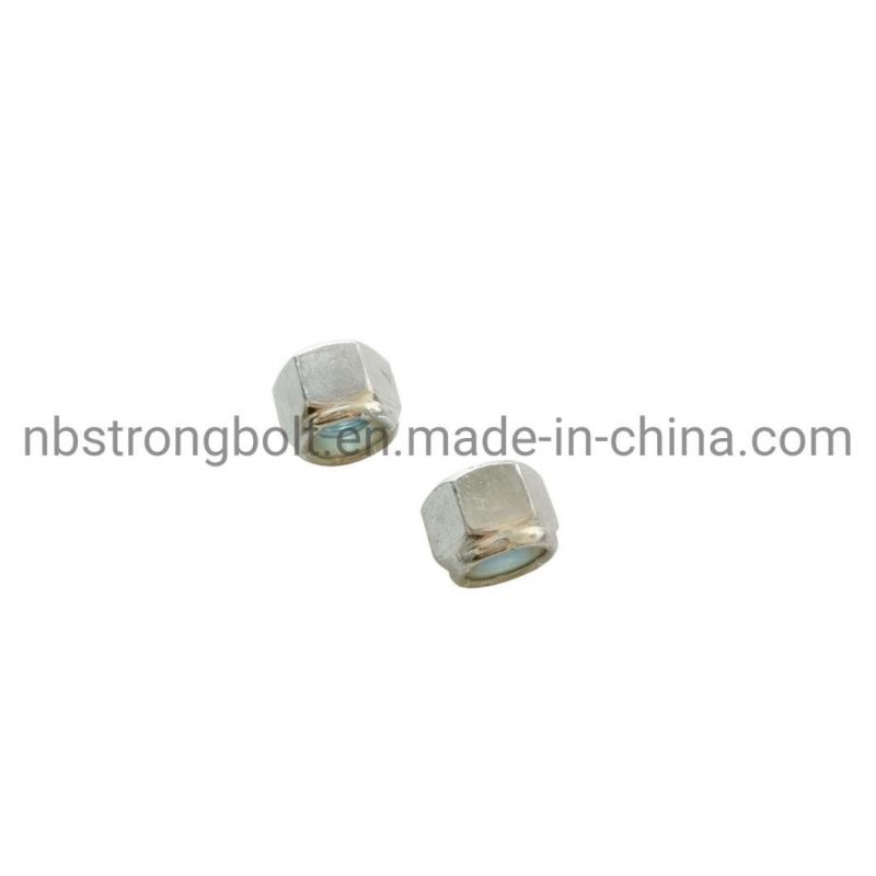 Nylon High Self-Locking Nut1/2 Unc-13ifi 100/107 White Zinc Cr3+